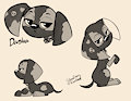 Goth pup