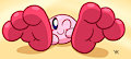 kirby feet by costadelcid