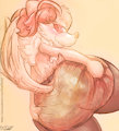 Braixen Booty (Messy) by OverFlo207