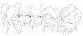 Ahegao Face Banner Sketch (Progress)