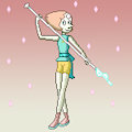 Pixel Art Steven Universe Pearl by Perg