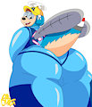 Bridgie the Heligator's ZERO Suit by Wolfpack2