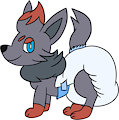 [INK, by 420bananaking] Poofy Zorua