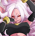 Majin 21 fanart by Multipase