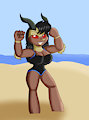 Beach Babe Terra by KendraEevee