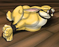 Commission: Rabbit Hogtied 2 by raptorroper