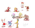 Bunny Playtime -By CoffeehoundJoe-