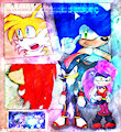 princess sally alicia acorn and sonic the hedgehog by alexramizs