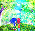 princess sally alicia acorn and sonic the hedgehog by alexramizs