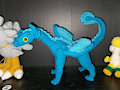 Blueberry Amigurumi Dragon by DragonGoddess