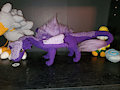 Grape Amigurumi Dragon by DragonGoddess
