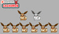 Eevee - Waving Action [WIP shimeji]