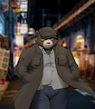 A walk in the night city by ShinodaKuma