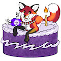 Birthday fox