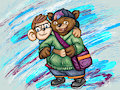 Burr and munky by ardvarkboy