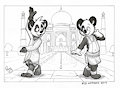 #Inktober2019 WorldTour Day 18: India by pandapaco