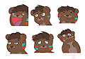 Duke Bear Emotes