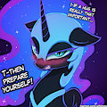 Cuddle the Nightmare Moon! by lumineko