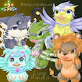 My ocs by Lusyriyuka05
