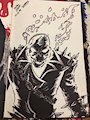 Ghost Rider (Inktober 2019, Day 2)