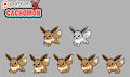 Eevee - Run Action [WIP shimeji]