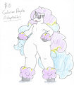 Galar Ponyta Adoptable by wolfespada