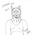 Inktober 2019....Day 6....Husky