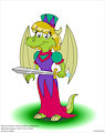 Princess Flame from Blazing Dragons