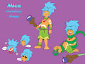 New OC: Mica the Caveboy Mage