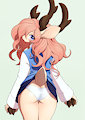 Reindeer Girl by unousaya