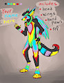 character I designed for a fursuit