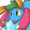 bubbledragon by RivvonCat