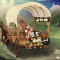 On the road by RokukeShiba