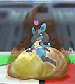 Lucario (Hyper Mess) - Super Squish Siblings