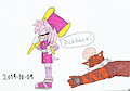 Amy whacked Tommy