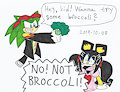 Wanna try some broccoli?