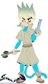 Shawn as Senku