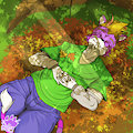 Weekly Drawing - Resting in the Leaves
