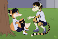 Fox Meets Tiger