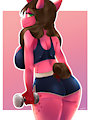 Cherry Work Out by Klaudy