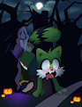 Donovan: Spanked in the Ghost Forest by EmperorCharm