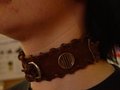 collarmodel #1; steampunk model. by tretron