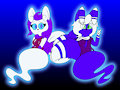 Spooky Kitty Doodles by PokeNerd2499