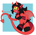 Demon girl and contest info