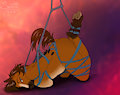 Shibari and horsie by SunnyWay