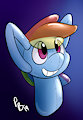 RainbowSqueak by ponballoon