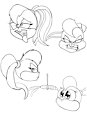 Lola bunny sketch dump