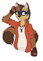 Raccoon Emotes 5: Salute