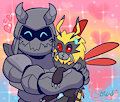 Commission - Hugs for Zingzang