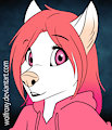 A simple Husky headshot